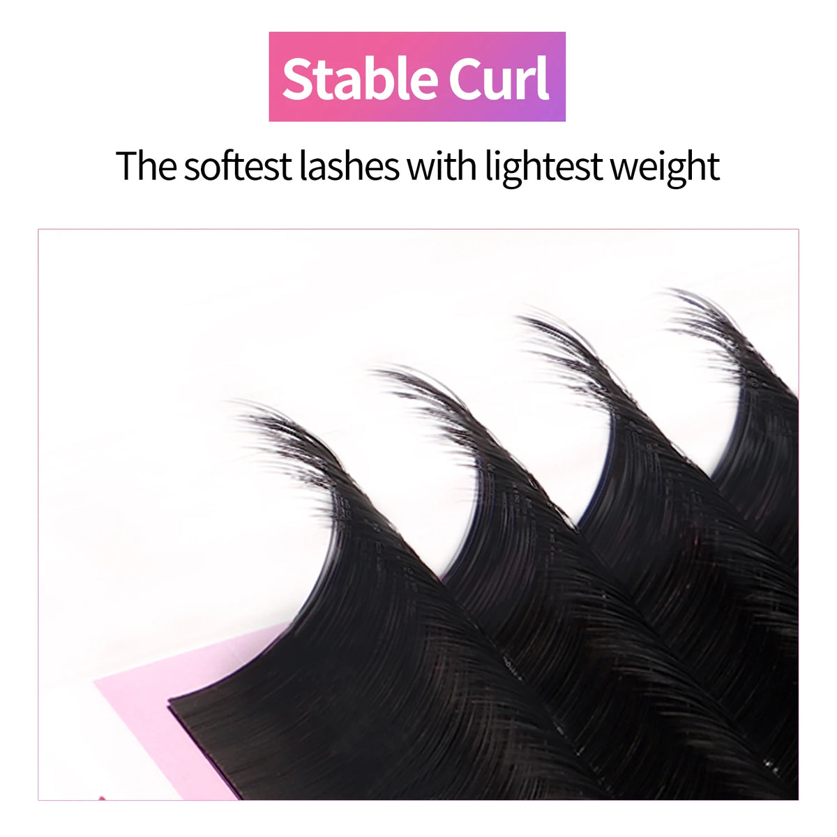 Veyes Inc Easy Fanning Eyelash Extensions Veyelash PBT Silk Russian Volume Lashes Fast Bloom Austomatic Flowering Natural Makeup