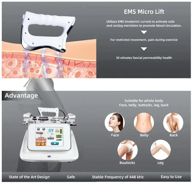 New 448K Tensamax RF Skin Tightening Face Lift Rejuvenation Wrinkle Removal Body Sculpting Beauty Machine