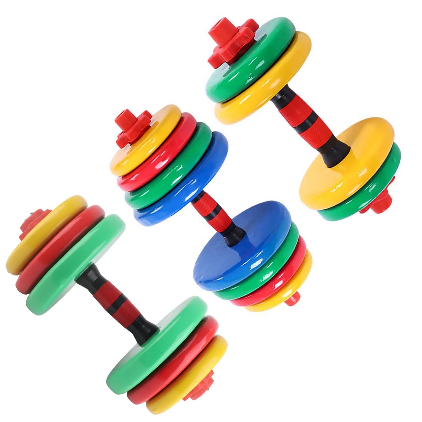 Colorful Dumbbell Colorful Removable Non-Slip Grip Fitness Gym Home Weightlifting Hand Dumbbell Hand Dumbbell Fitness Dumbbell