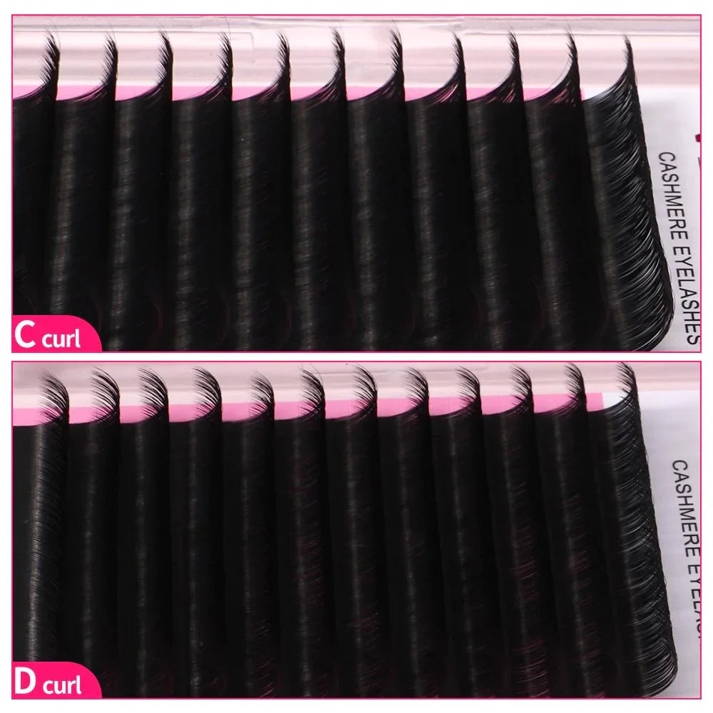 VEYES INC Cashmere Lashes Eyelash Extensions Faux Mink Lashes 8-20mm Professionals Classic Soft Natural Lash Bulk Wholesale