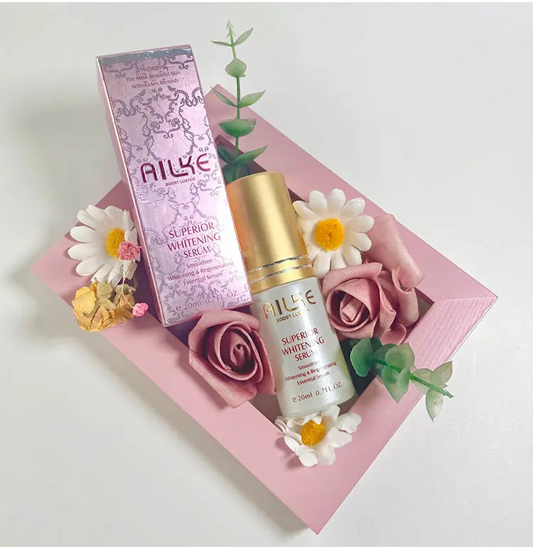 AILKE Whitening Skin Care Set For All Skin Types, Contain Glutathione, Vitamin C, Smooth Skin, Reduce Melanin And Pigmentation