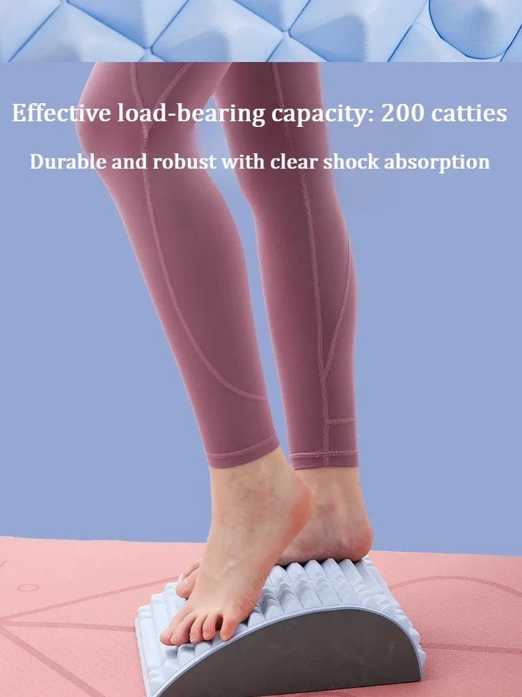 Multi-functional Back Stretcher Lumbar Support Massager Neck Waist Spine Relief Device Posture Corrector Yoga Home Office Use