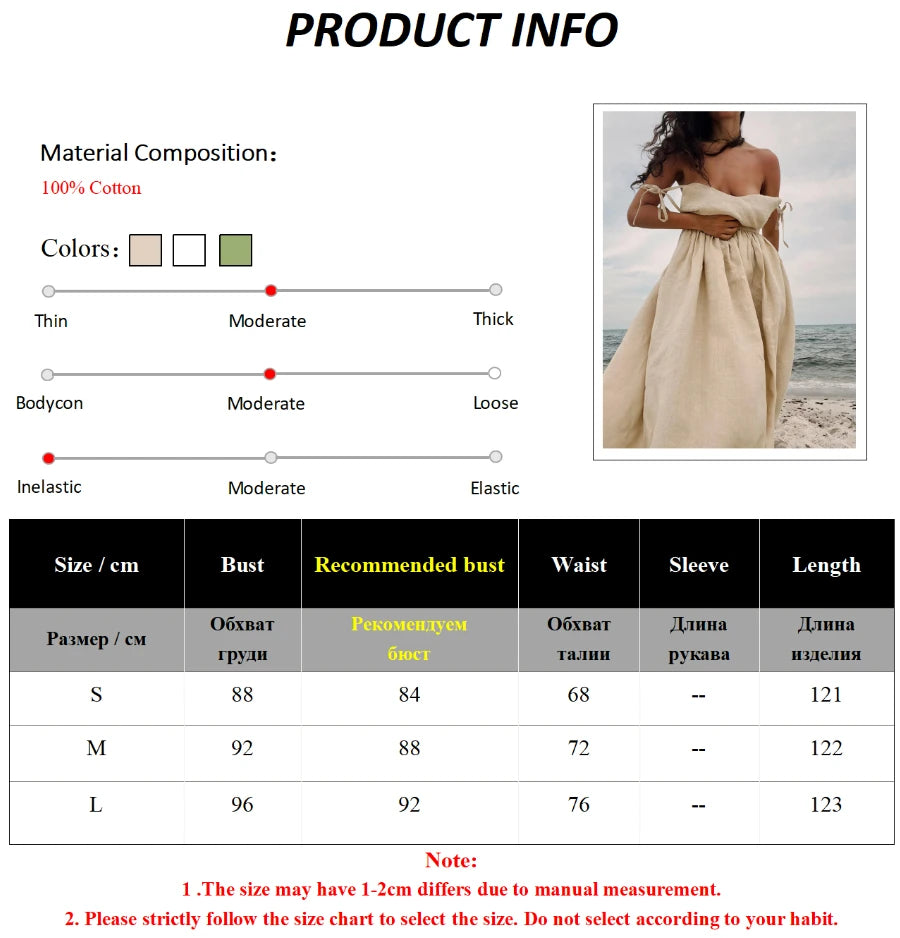 Spring Summer Beach Style Women Dress Vintage Loose A-line Sling Dress Sexy Hot Girl 100% Cotton V-neck Dress
