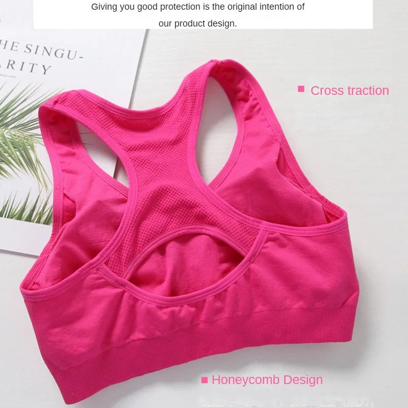 Women Sports Bra Top Push Up Fitness Yoga Bra Underwear Sport Tops For Women Breathable Running Vest Gym Wear