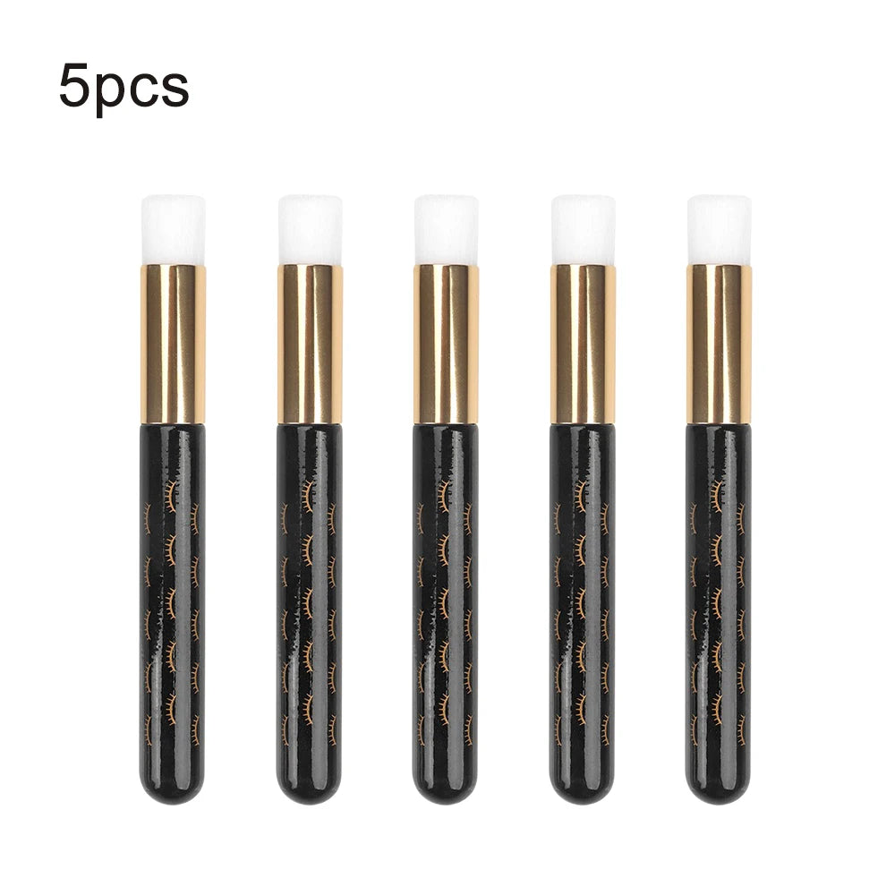 5/20/50pcs Eyelash Cleaning Brush Lash Shampoo Brush for Eyelash Extensions Peel Off Nose Pore Blackhead Remover Makeup Tool