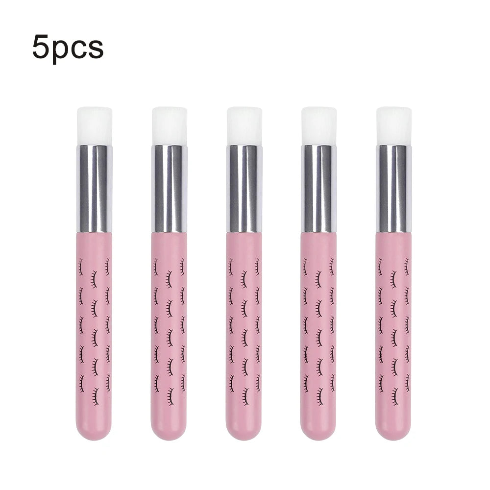 5/20/50pcs Eyelash Cleaning Brush Lash Shampoo Brush for Eyelash Extensions Peel Off Nose Pore Blackhead Remover Makeup Tool