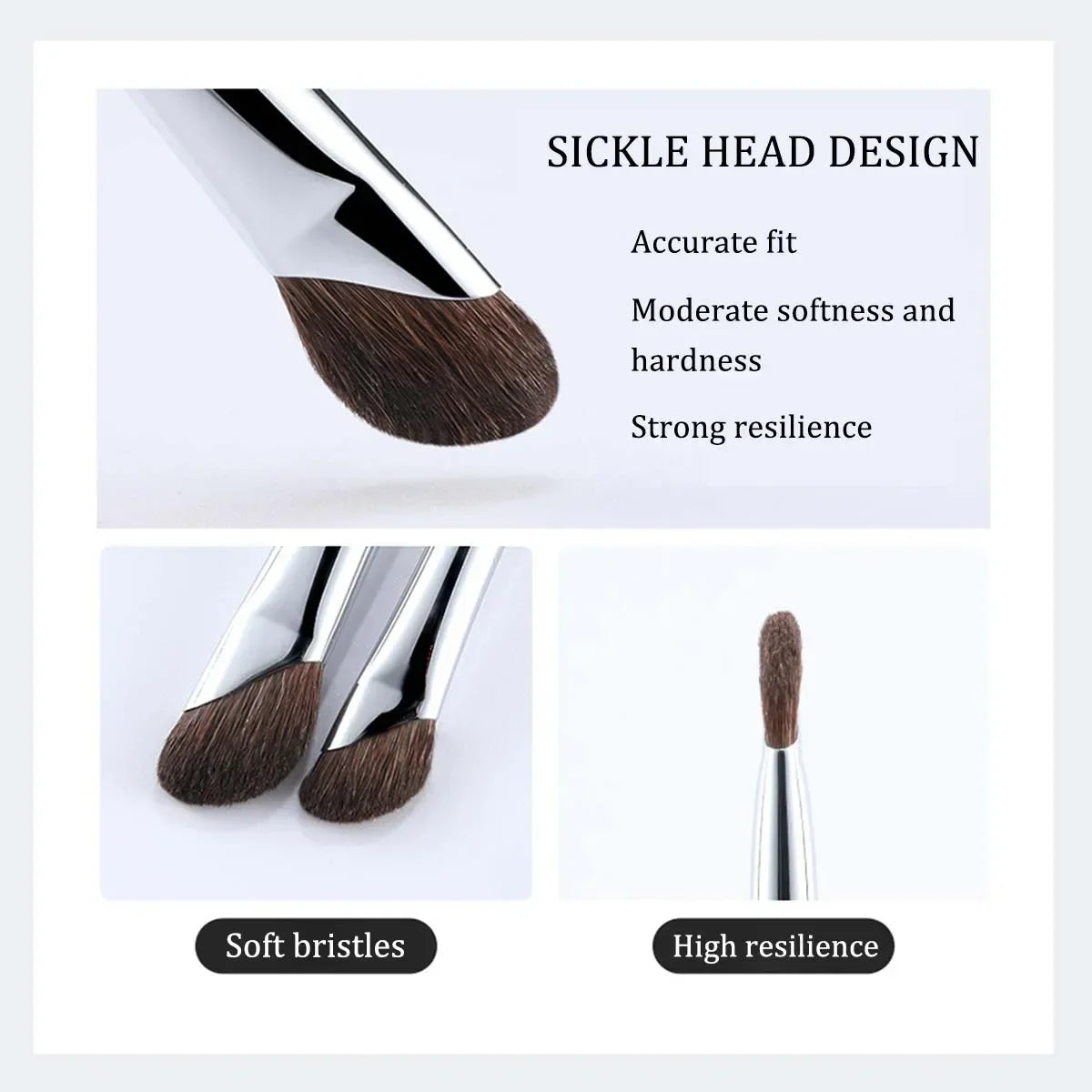 Nose Shadow Brush 3D Facial Contour Makeup Brush Soft head blush Highlight Korean cosmetics female facial beauty tools