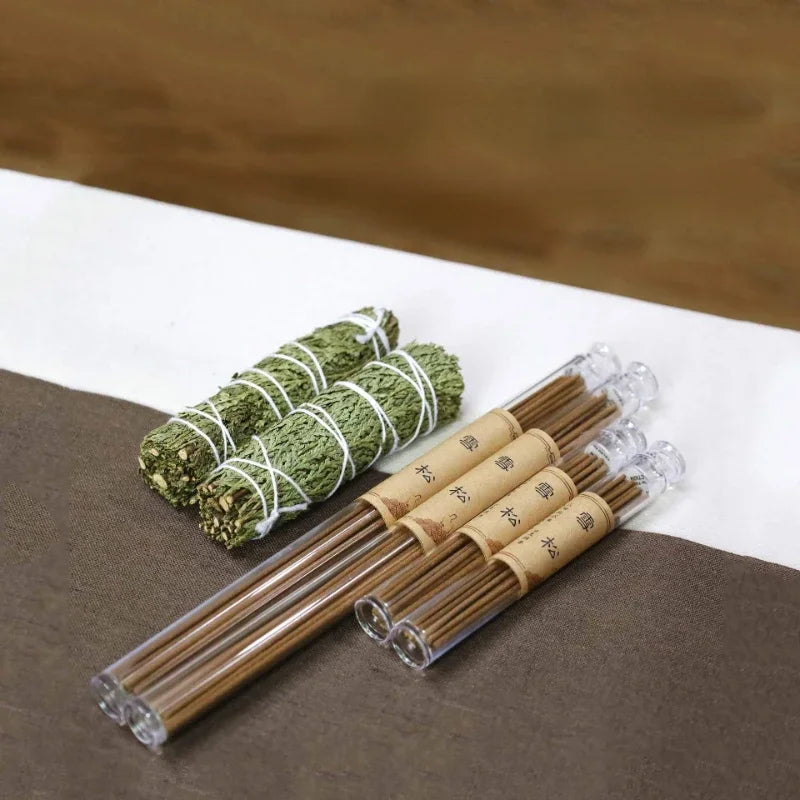 Palo Santo Peruvian Sacred Wood Incense White Sage California Cedar Aromatherapy Natural Plants Indoor Yoga Aromatherapy