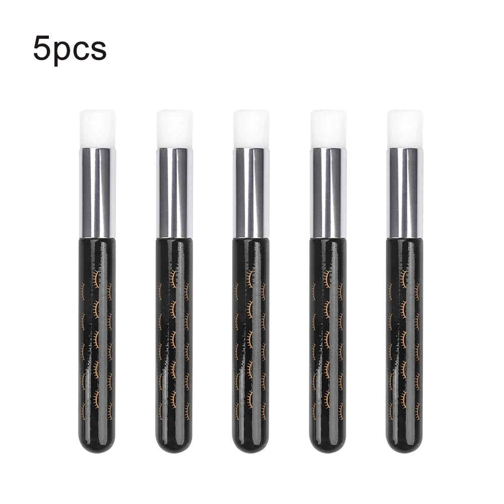 5/20/50pcs Eyelash Cleaning Brush Lash Shampoo Brush for Eyelash Extensions Peel Off Nose Pore Blackhead Remover Makeup Tool