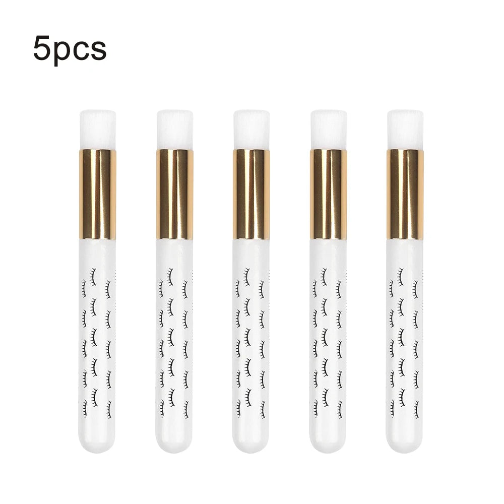 5/20/50pcs Eyelash Cleaning Brush Lash Shampoo Brush for Eyelash Extensions Peel Off Nose Pore Blackhead Remover Makeup Tool