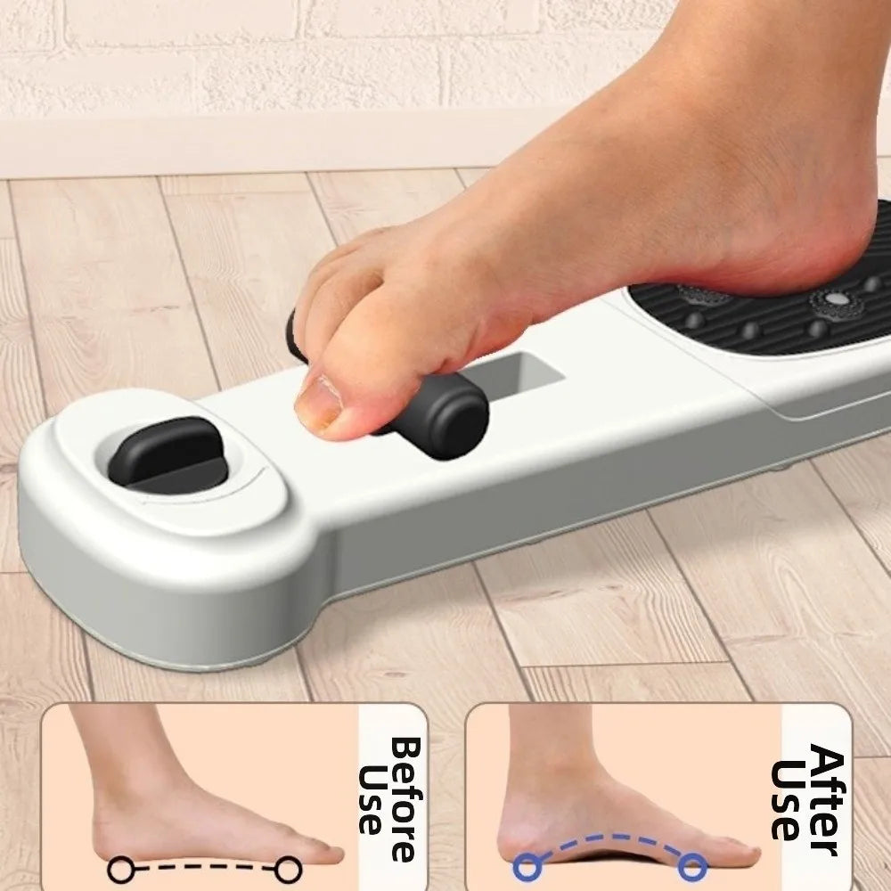 Ergonomic Design Foot Arch Training Stretcher Strengthener Exerciser Flat Feet Support Foot Massager Device Balance Enhancement