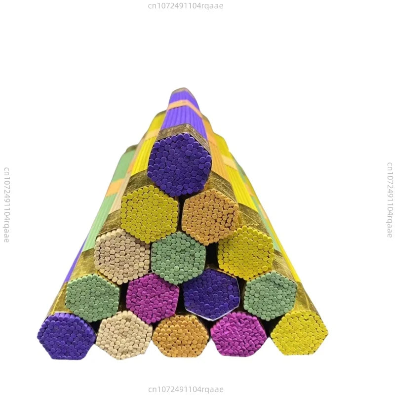 91pcs Natural Sandalwood Incense Stick With Incense Holder Multi-scented For Places Tea Room Yoga Blessing Incense Free Shipping