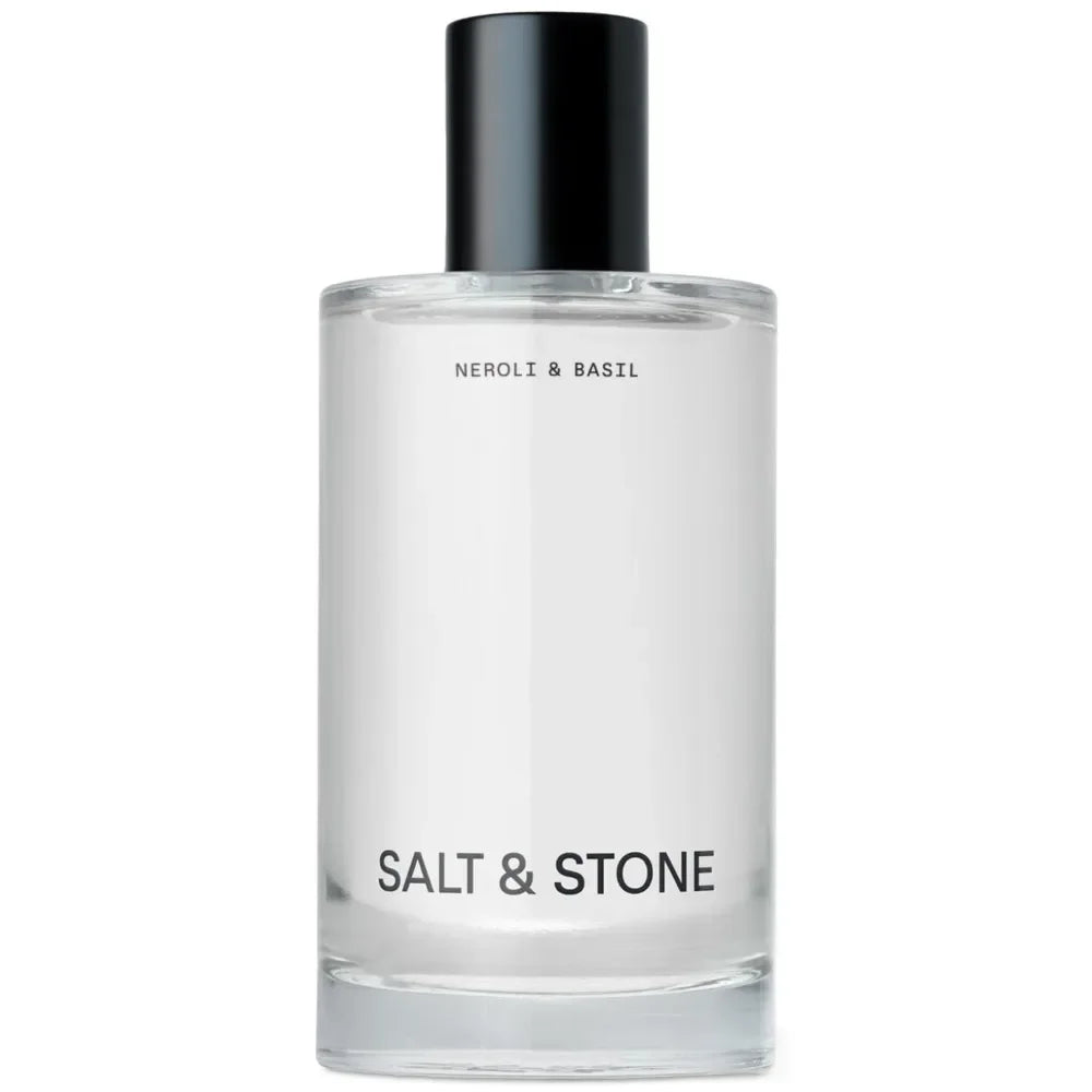 Salt & Stone Body Mist, Neroli & Basil Scent, Skincare Infused Perfume Hair & Body Spray for Women and Men, 3.4 fl oz