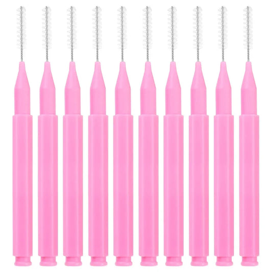10pcs/Bag Disposable Eyebrow Mini Brush and Brow Lift Tool Eyelash Extension Comb Perm Brush Lash Accessories for Beauty Makeup