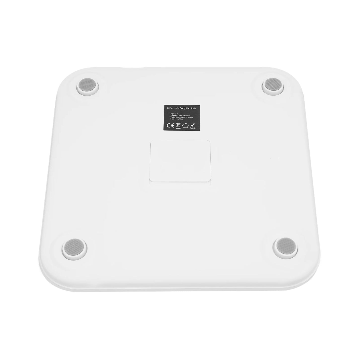 6V 8-Electrode Body Fat Scale Intelligent Electronic Scale, Weight Scale for Home Control Weight