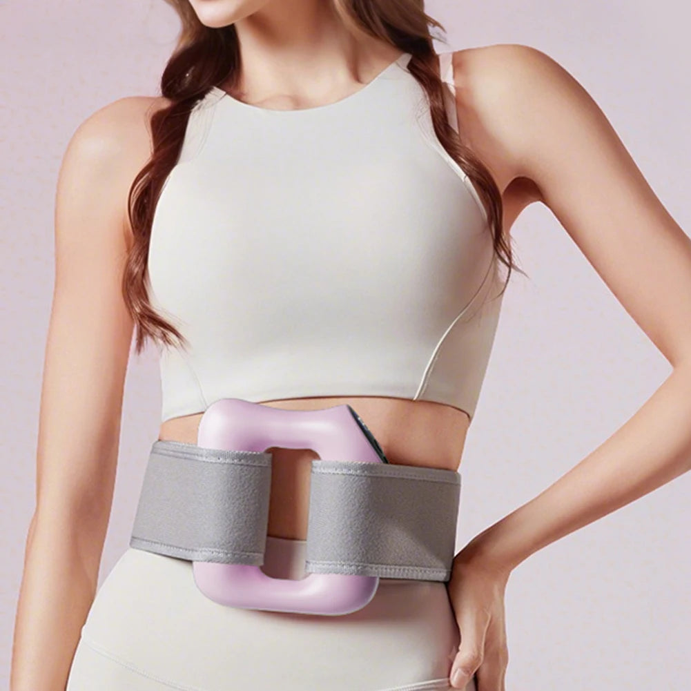 Multifunctional Full-Body Fascia Ring with 5 Modes Deep Tissue Massage Gun Handheld Fascial Ring Massage Ring for Home Gym Use