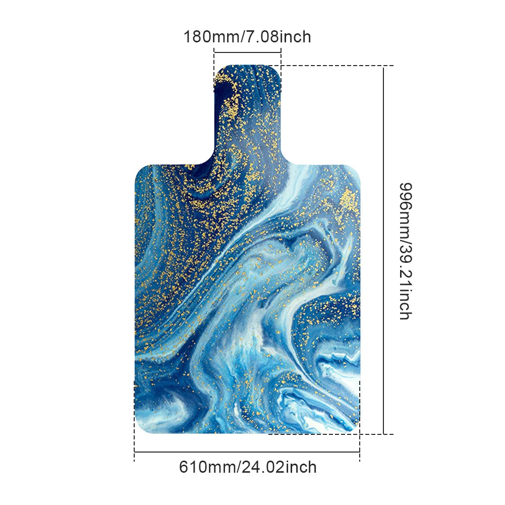 Pilates Reformer Mat Sweat Absorbent Pilates Suede Rubber Yoga Mat Non-Slip Fitness Gym Mat Portable for Balance Training