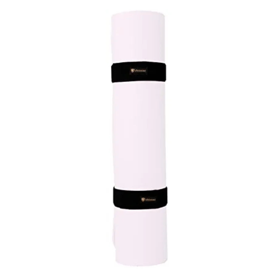 Aolamegs Yoga Mat Strap, Heavy Duty Bungee Straps Band, Wrap Organizer for Yoga Mat/Workout/Exercise 20" L x 2" W