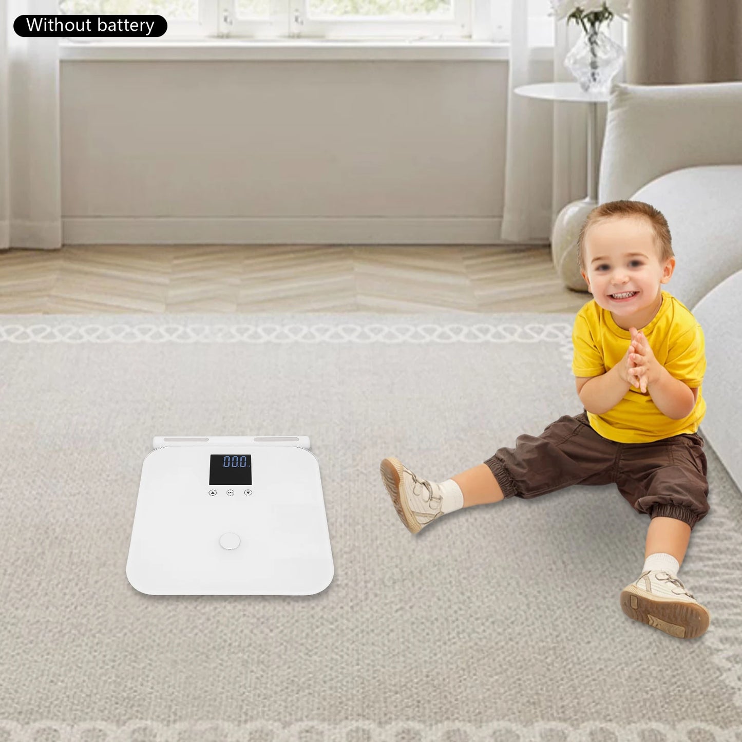 6V 8-Electrode Body Fat Scale Intelligent Electronic Scale, Weight Scale for Home Control Weight
