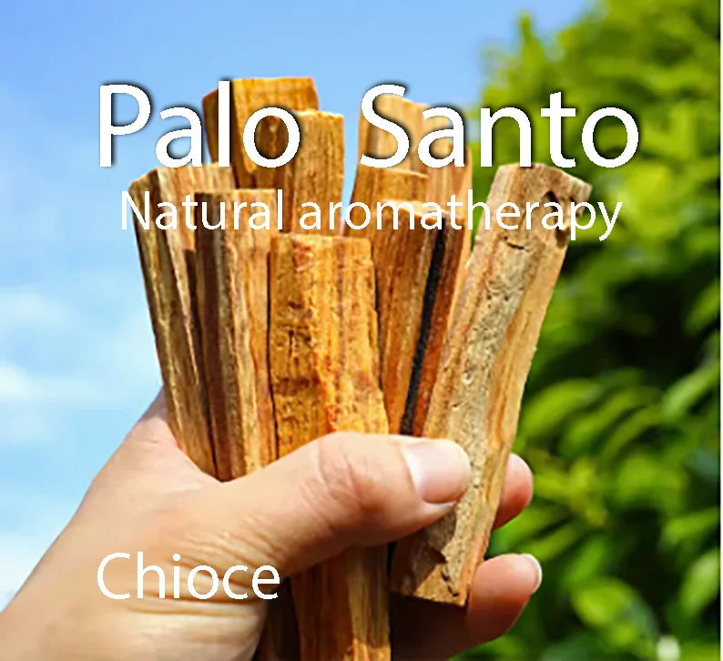 Palo Santo Natural Incense Sticks High Oil Content for Indoor Aromatherapy, Refreshing Breath Meditation 10pcs
