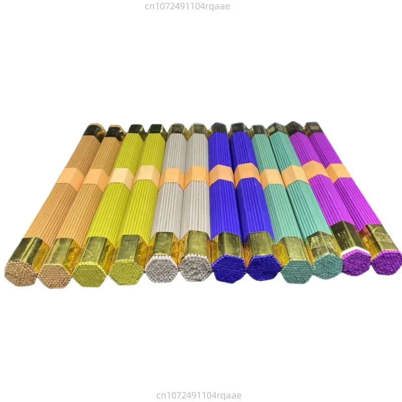 91pcs Natural Sandalwood Incense Stick With Incense Holder Multi-scented For Places Tea Room Yoga Blessing Incense Free Shipping