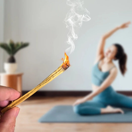 20/1pcs Palo Santo Natural Incense Sticks, Wooden Smudging Stick for Indoor Purifying Yoga Healing Aromatherapy Burn Wooden Strip