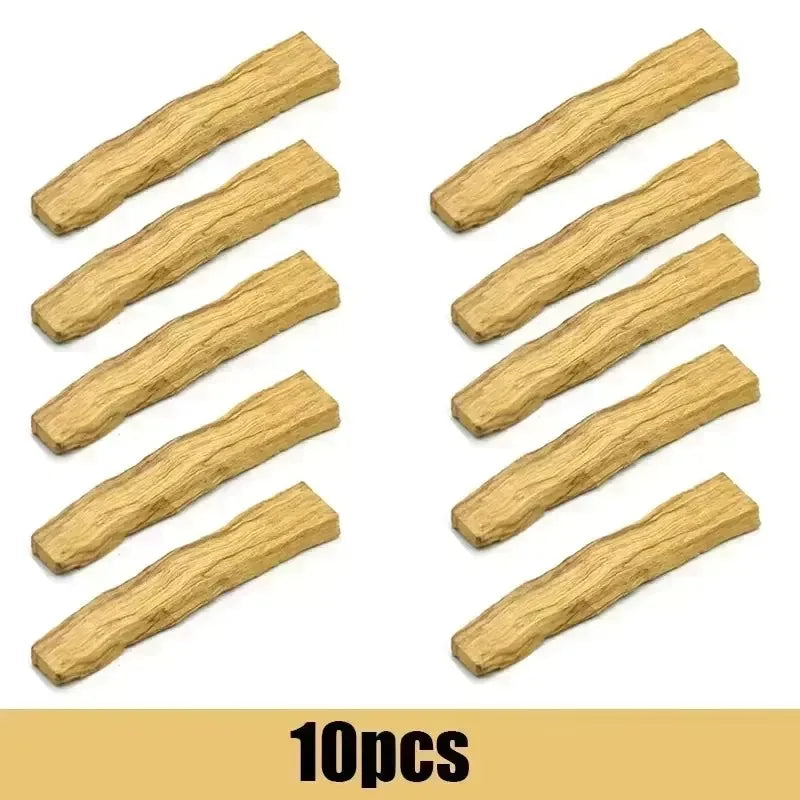 Palo Santo Natural Incense Sticks High Oil Content for Indoor Aromatherapy, Refreshing Breath Meditation 10pcs