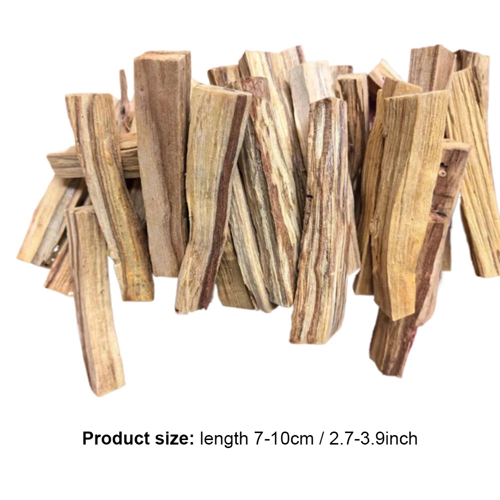 20/1pcs Palo Santo Natural Incense Sticks, Wooden Smudging Stick for Indoor Purifying Yoga Healing Aromatherapy Burn Wooden Strip