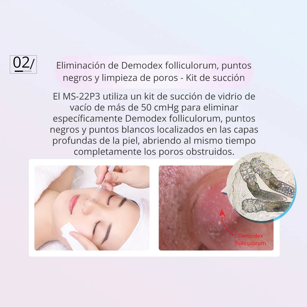 Facial Diamond Microdermabrasion Skin Firming Laser Eye Massage Beauty Equipment