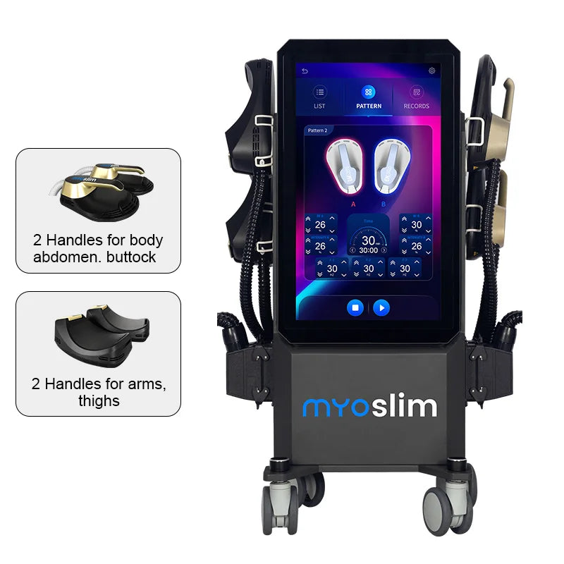 Professional EMS RF 15 Tesla 6500W Machine EMS Body Sculpting Machine EMS Fat Burning EMS Body Slimming Muscle Stimulator