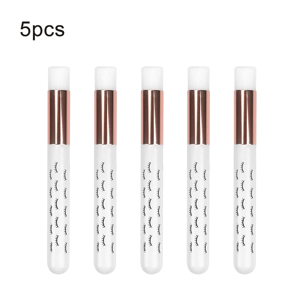 5/20/50pcs Eyelash Cleaning Brush Lash Shampoo Brush for Eyelash Extensions Peel Off Nose Pore Blackhead Remover Makeup Tool