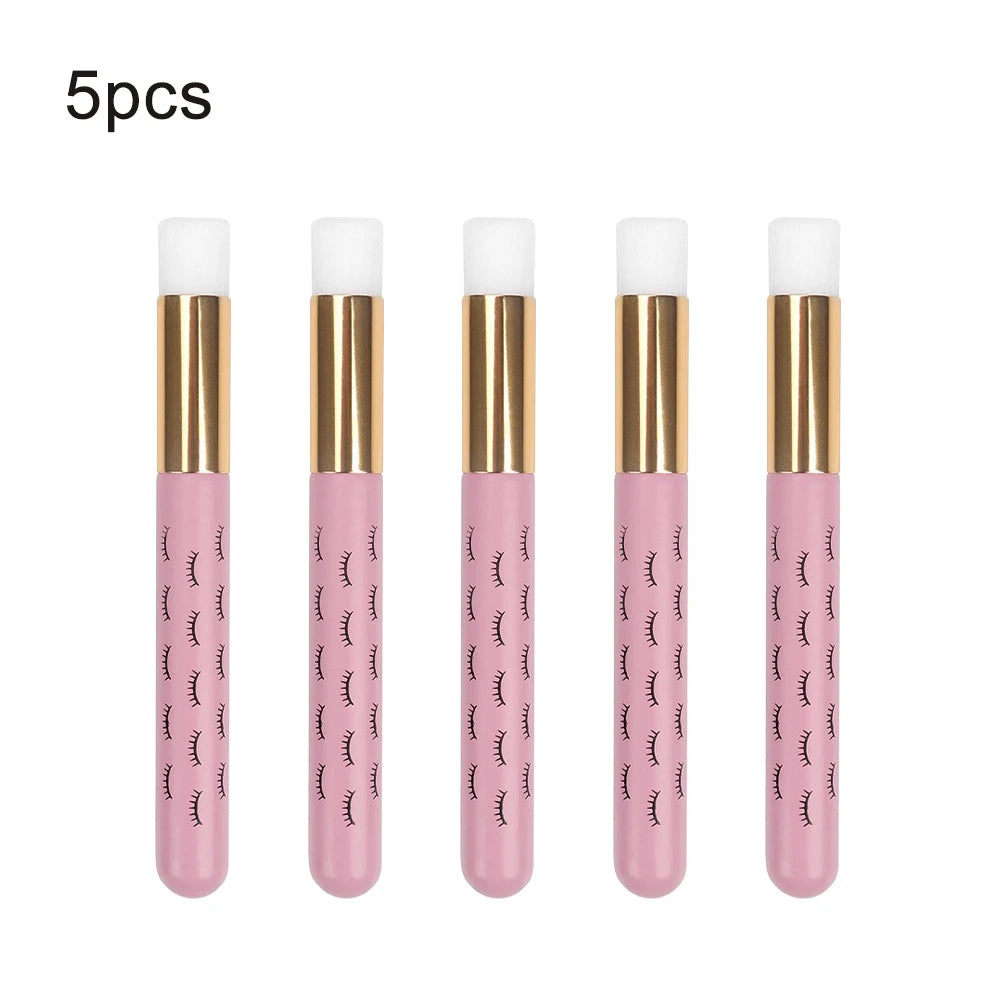 5/20/50pcs Eyelash Cleaning Brush Lash Shampoo Brush for Eyelash Extensions Peel Off Nose Pore Blackhead Remover Makeup Tool
