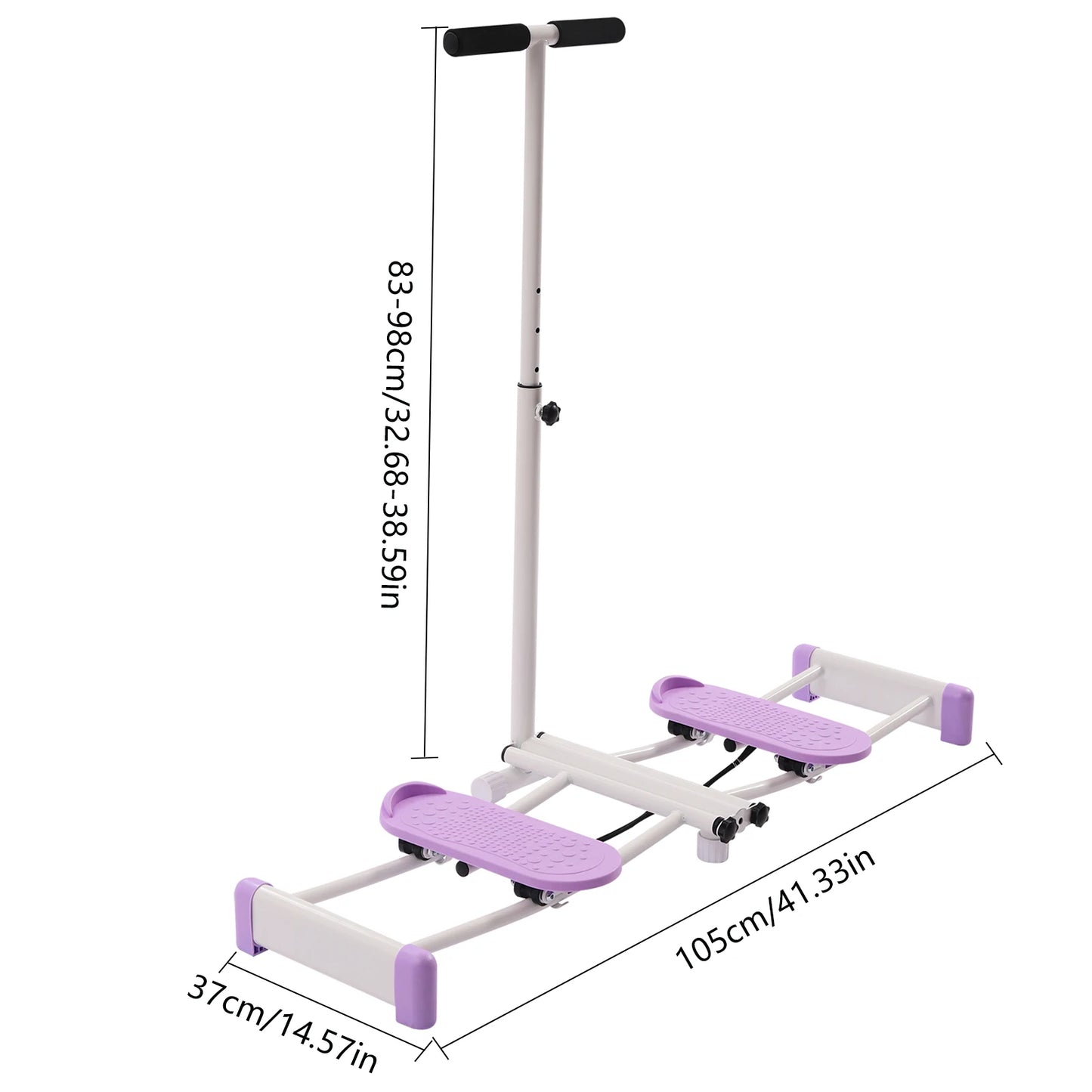 Foldable Pelvic Floor Muscle Fitness Equipment Adjustable Leg Exercise Equipment  Ski Thin Legs Hip Exerciser pPink/Purple