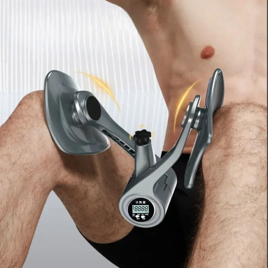 Digital counter hip leg trainer pelvic floor muscle strength adjustable leg exerciser internal thigh fitness equipment