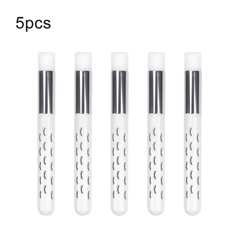 5/20/50pcs Eyelash Cleaning Brush Lash Shampoo Brush for Eyelash Extensions Peel Off Nose Pore Blackhead Remover Makeup Tool