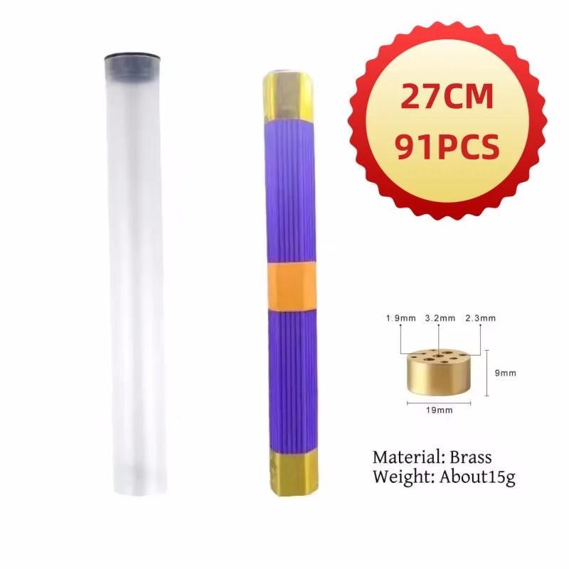 91pcs Natural Sandalwood Incense Stick With Incense Holder Multi-scented For Places Tea Room Yoga Blessing Incense Free Shipping