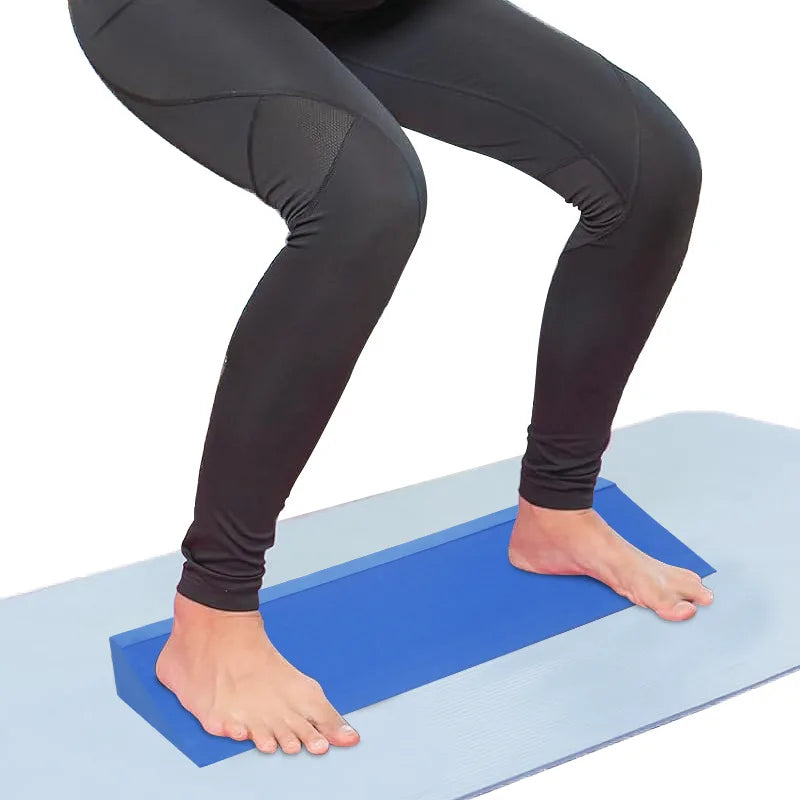 EVA yoga inclined board auxiliary tool for beginners, yoga brick inclined board sitting forward bending stretching squat board